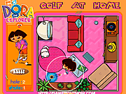 Play Dora golf at home Game