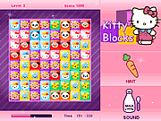Play Hello kitty blocks Game