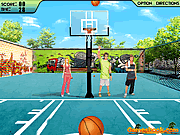Play Urban basketball challenge Game