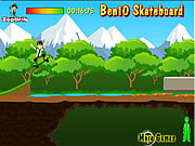 Play Ben 10 skateboard Game