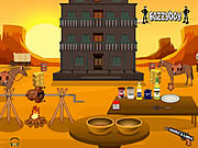 Play Cowboy grilled chicken Game