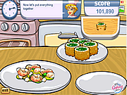 Play Lisa s famous fish rolls Game