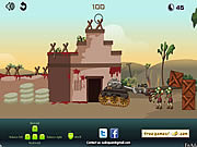 Play Zombie tank battle Game