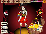 Play Pirate carnival dress up Game