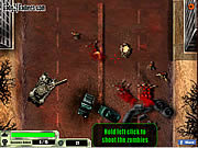 Play American tank zombie invasion Game