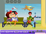 Play Airport kiss Game