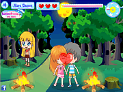 Play Kiss under the moonlight Game
