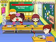 Play Classroom kiss Game