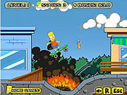 Play Bart boarding Game