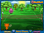 Play Toto and sisi play tennis Game