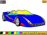 Play Coloring 16 cars Game