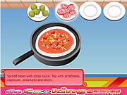 Play Delicious pizza cooking Game