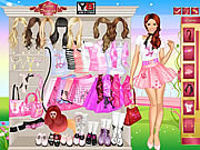 Play Poodle style dress up Game