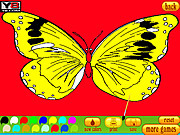 Play Coloring 5 butterfly Game