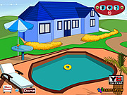 Play Swimming pool decoration Game