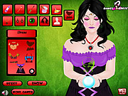 Play Halloween witch makeover Game