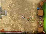 Play Knight orc assault Game