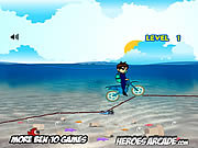 Play Ben 10 motocross under the sea Game