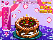 Play Birthday cake decor Game