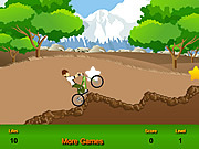 Play Ben 10 bicycle Game