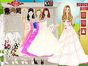 Play Glam bride dress up Game