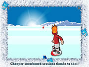 Play Swiss snowboard box Game