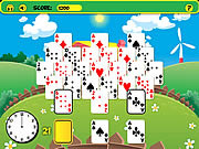 Play Frantic farm solitaire Game