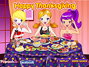 Play Decorate thanksgiving dinner Game
