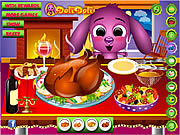 Play Toto cooks a turkey Game