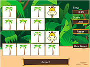 Play Safari matching game Game