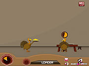 Play Funny turkey serves Game