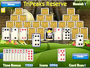 Play Tripeaks reserve Game
