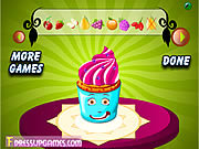Play Party cup cake decor Game