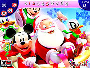 Play Mickey and santa christmas Game