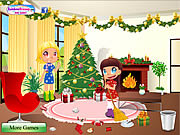 Play Clean up for santa Game