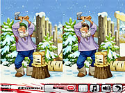 Play Sweet new year 5 differences Game