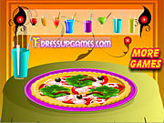 Play Decor your pizza Game