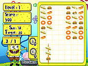 Play Spongebob food skewer Game