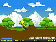 Play Bart simpson bicycle game Game