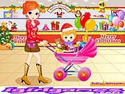 Play Pretty shooping mom and baby Game