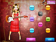 Play Disco girl dress up game Game