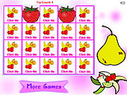 Play Fruit matching pairs Game