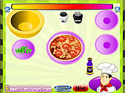 Play Make a perfect pizza with chef rick Game