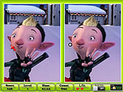 Play Arthur christmas - spot the difference Game