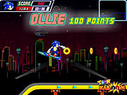 Play Sonic skate glider Game