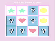 Play 6 shape memory game Game