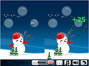 Play Snowballs 5 differences Game