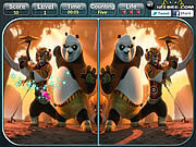 Play Kung fu panda 2 - spot the difference Game