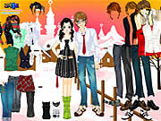 Play Dress up sweet couple Game