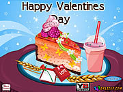 Play Valentines cheesecake decor Game